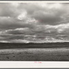 Late afternoon clouds over the desert. Apache County near Springerville, Arizona