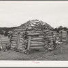 Navajo hogan. Datil, New Mexico