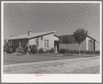 Home of the camp manager of the Agua Fria migratory labor camp. Arizona