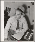 FSA (Farm Security Administration) regional official who is in charge of the permanent home for agricultural laborers at the Aqua Fria migratory camp. Arizona