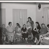 Waiting to see the doctor at the clinic at the Agua Fria migratory labor Camp. Arizona