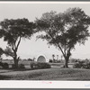 Municipal band shell seen from the golf course. Phoenix, Arizona