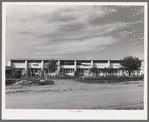 Apartment house at the Arizona part-time farms. Chandler Unit, Maricopa County, Arizona