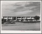 Apartment house at the Arizona part-time farms. Chandler Unit, Maricopa County, Arizona
