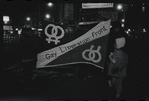 Preparations for Gay Liberation Front Dance at Alternate University, protest raid on Snake Pit Bar