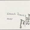 GLF Women's dance, Michaela Griffo and Pat Maxwell