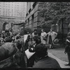 Gay Liberation Front women demonstrate at City Hall, New York