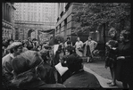 Gay Liberation Front women demonstrate at City Hall, New York