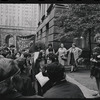 Gay Liberation Front women demonstrate at City Hall, New York