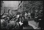 Gay Liberation Front women demonstrate at City Hall, New York