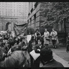 Gay Liberation Front women demonstrate at City Hall, New York