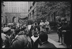 Gay Liberation Front women demonstrate at City Hall, New York