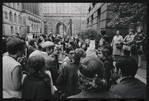 Gay Liberation Front women demonstrate at City Hall, New York