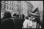 Gay Liberation Front women demonstrate at City Hall, New York