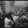 Gay Liberation Front women demonstrate at City Hall, New York 