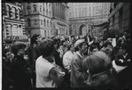 Gay Liberation Front women demonstrate at City Hall, New York 