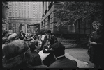 Gay Liberation Front women demonstrate at City Hall, New York