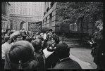 Gay Liberation Front women demonstrate at City Hall, New York