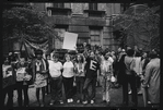 Gay Liberation Front women demonstrate at City Hall, New York