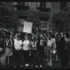 Gay Liberation Front women demonstrate at City Hall, New York