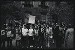 Gay Liberation Front women demonstrate at City Hall, New York