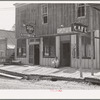 Bar and cafe. Mogollon, New Mexico