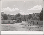 Abandoned company housing at Tyrone, New Mexico