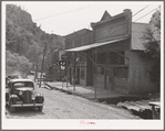 On the main street of Mogollon, New Mexico