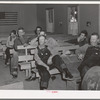 Farm Bureau meeting. Pie Town, New Mexico. This is only part of the gathering