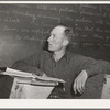 Farmer at Farm Bureau meeting at Pie Town, New Mexico