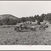 Tractor adapted from truck on farm at Pie Town, New Mexico