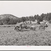 Tractor adapted from truck on farm at Pie Town, New Mexico