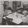 Farmers in the cafe. Pie Town, New Mexico