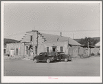 Store and post office at Reserve, New Mexico, county seat of Catron County