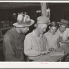 Farmers in general store at Pie Town, New Mexico