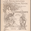 Metropolitan Opera House program featuring Loie Fuller