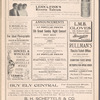 Metropolitan Opera House program featuring Loie Fuller