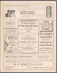 Metropolitan Opera House program featuring Loie Fuller