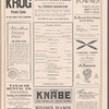 Metropolitan Opera House program featuring Loie Fuller