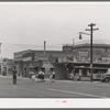 High school students crossing the street. Phoenix, Arizona