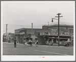 High school students crossing the street. Phoenix, Arizona