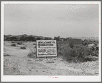 Sign at outskirts of Tombstone, Arizona