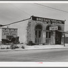 Bird Cage Theater, scene of riotous entertainment during the mining boom days. Tombstone, Arizona