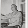 FSA (Farm Security Administration) official at board meeting at the Casa Grande Valley Farms. Pinal County, Arizona