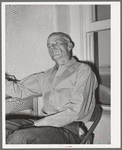 FSA (Farm Security Administration) official at board meeting at the Casa Grande Valley Farms. Pinal County, Arizona