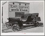Display at the Bird Cage Theater museum. Tombstone, Arizona