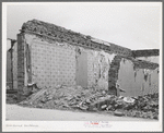 Ruins of old building on the main street of Tombstone, Arizona. While this is not a ghost town (there is still mining activity in this region), the town is not the same as it was in its lusty youth