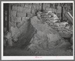 Feed supplies at the Casa Grande Valley Farms. Pinal County, Arizona