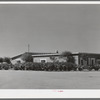 Community building at the Casa Grande Valley Farms. Pinal County, Arizona
