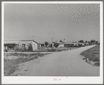 Row of houses at the Casa Grande Valley Farms. Pinal County, Arizona